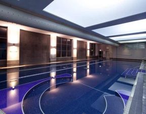 beautiful indoor pool at DoubleTree by Hilton Bristol South - Cadbury House.