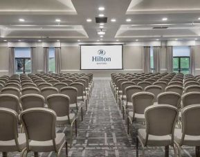 professional confererence hall and meeting area at Hilton London Watford.