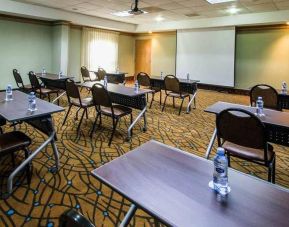 professional meeting and conference room at Hampton Inn & Suites by Hilton San Jose-Airport.