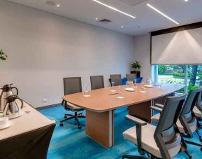 professional meeting room at Hilton Cartagena Hotel.