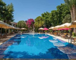 large outdoor pool at DoubleTree by Hilton Bodrum Marina Vista.