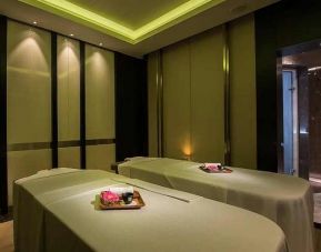 relaxing massages and spa available at Hilton Istanbul Bomonti Hotel & Conference Center.