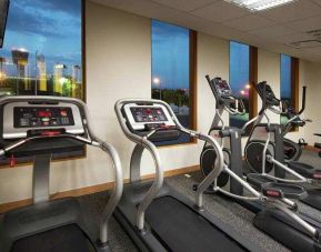 Fitness center at the Hilton Garden Inn Monterrey Airport, Nuevo Leon, Mexico.