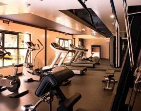 well equipped fitness center at DoubleTree by Hilton Nairobi Hurlingham.