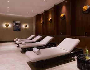 relaxation room and spa available at Hilton Astana.