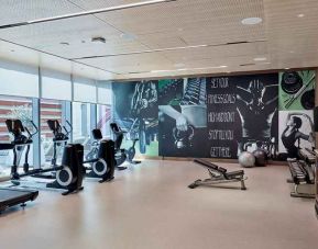 well equipped fitness center at Hilton Garden Inn Kuwait.