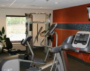 Equipped fitness center at Hampton Inn & Suites Lebanon.