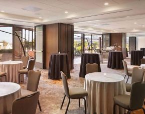 Spacious meeting room at the Hyatt Regency San Francisco.