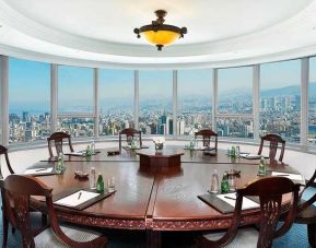 professional meeting room with gorgeous city views at Hilton Beirut Habtoor Grand.