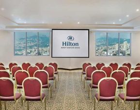 professional conference room at Hilton Beirut Habtoor Grand.