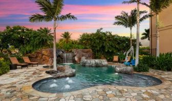 Beautiful outdoor pool at Embassy Suites by Hilton Oahu Kapolei.