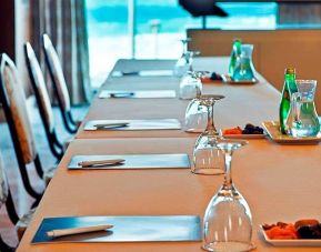 professional meeting room at Hilton Alexandria Corniche.