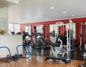 well equipped fitness center at Hilton Colon Quito.