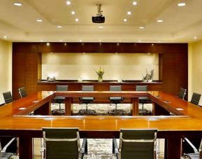 professional meeting room at Hilton Alexandria King's Ranch.