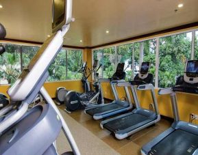 well equipped fitness center at Hilton Princess San Pedro Sula.