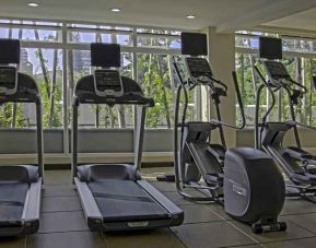 well equipped fitness center at Hilton Garden Inn Guatemala City.