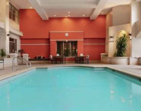 Relaxing indoor pool at the Embassy Suites by Hilton Los Angeles Downey.