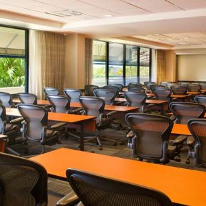 Large meeting room at the Sheraton Miami Airport Hotel.