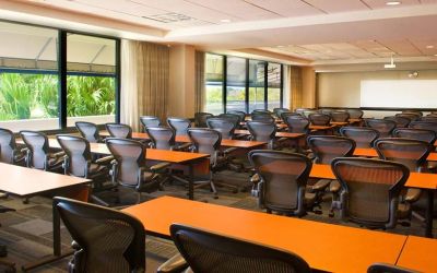Large meeting room at the Sheraton Miami Airport Hotel.