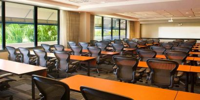 Large meeting room at the Sheraton Miami Airport Hotel.