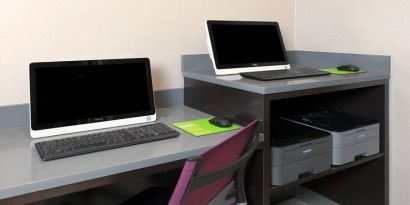Business center available at La Quinta Inn & Suites By Wyndham New York City Central Park.