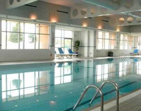 Relaxing indoor pool at the Doubletree by Hilton Glasgow Strathclyde.