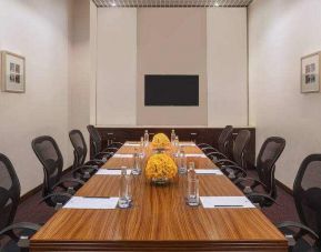 Meeting room at the DoubleTree by Hilton Gurugram Baani Square.