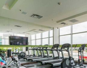 Fitness center at the Hampton by Hilton - Valledupar.