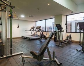 Fitness center at the Hampton by Hilton Bogota Airport.