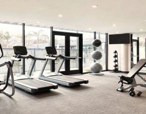 Fitness center at the AC Hotel By Marriott Pleasanton.