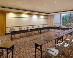 Beautiful meeting room at the Hilton Sandton.