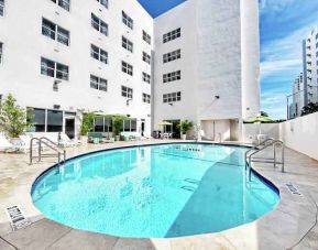 Outdoor pool at the Hampton Inn Miami Beach - Mid Beach.