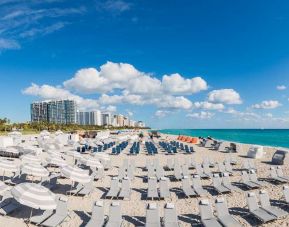 Beach area in front of Shelborne South Beach.