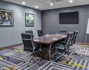 Meeting room at Hampton Inn & Suites Los Angeles/ Hollywood.