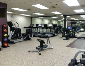 Fitness center at Embassy Suites By Hilton LAX Airport North.