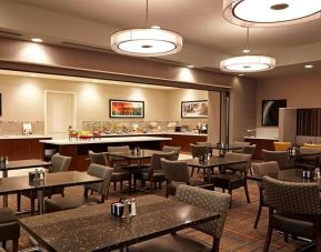 Dining area suitable for co-working at Residence Inn By Marriott LAX Airport.