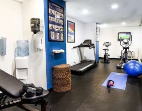 Fitness center at Best Western McCarran Inn.