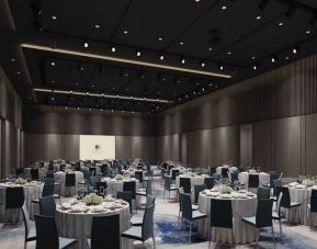 Meeting room at the DoubleTree by Hilton Seoul Pangyo.