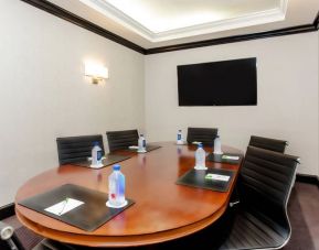 Fully equipped board room ideal for all business meetings at Courtyard By Marriott New York JFK Airport.