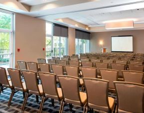 Professional conference room at TownePlace Suites Orlando at FLAMINGO CROSSINGS.