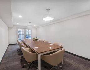 Professional and well equipped meeting room at Wyndham Garden San Diego near SeaWorld.
