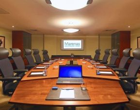 Professional meeting room at Marenas Beach Resort.