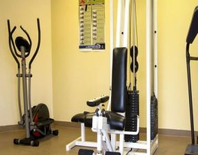 Well equipped fitness center at Monumental Hotel Orlando.