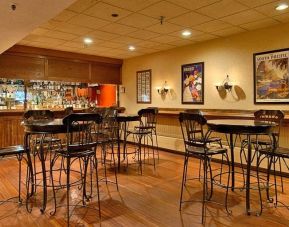 Bar and coworking space at Millennium Harvest House Boulder.