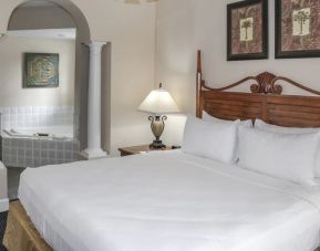 Lovely king bedroom with private bathroom at Grande Villas Resort.