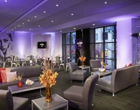 Comfortable lounge and coworking space at Hard Rock Hotel San Diego.