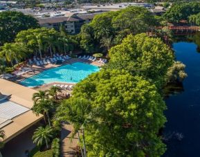 Stunning outdoor pool at Park Shore Resort.