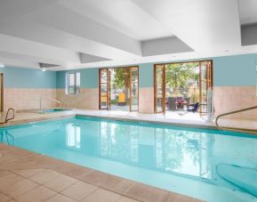 Lovely indoor pool at Holiday Inn Express & Suites Ontario.