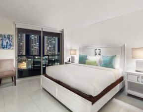 Spacious king bedroom at Beachwalk Elite Hotels and Resorts.