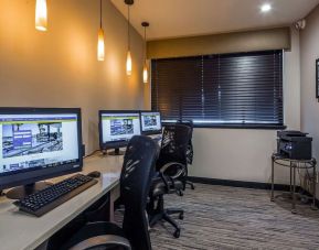 Dedicated business center with PC, internet, and printer at Best Western Seattle Airport Hotel.